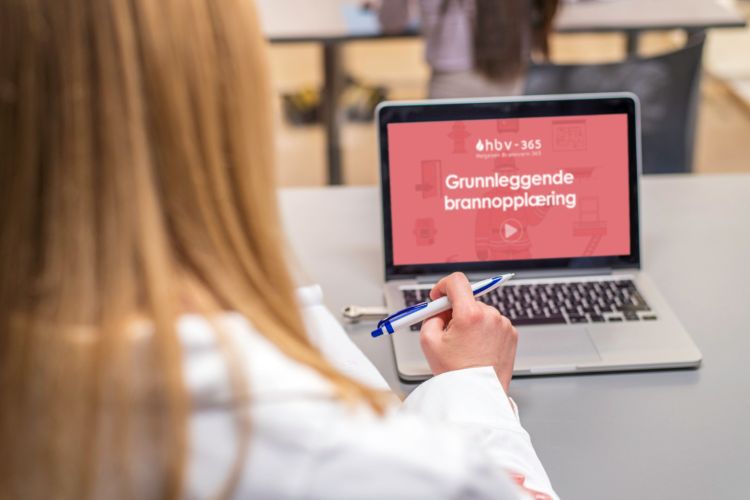 Brannopplæring som nettkurs